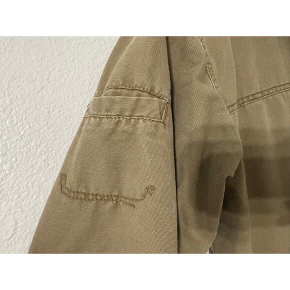 Redhead Tan Canvas Fleece Lined Zip Front Jacket Size‎ Medium - Picture 10 of 11